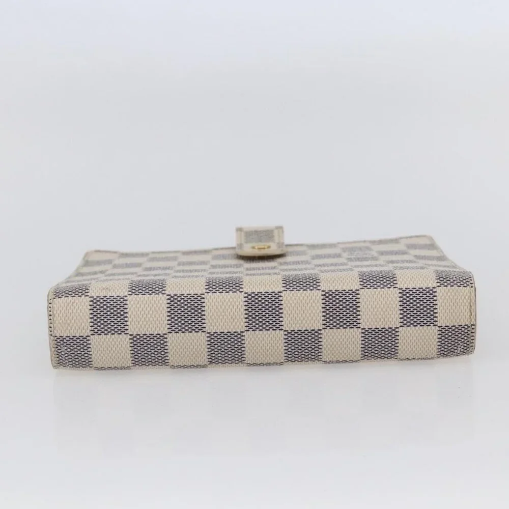 LOUIS VUITTON Damier Azur Agenda MM Day Planner Cover